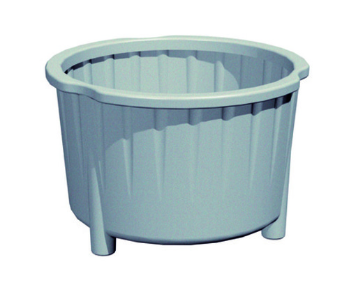 Round container in hdpe roto moulded / JAN-0042