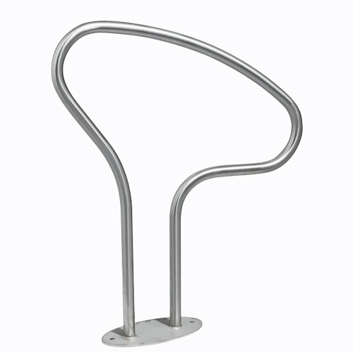 Bollard bike cyrilus stainless steel on ground level 0 / JAN-0082