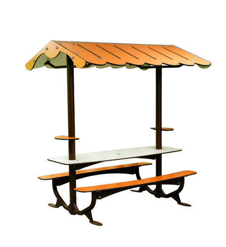 Picnic table covered (kit) / JAN-0037